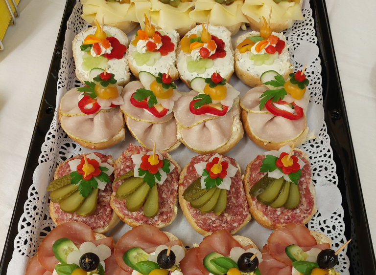 Bild belegte Brötchen